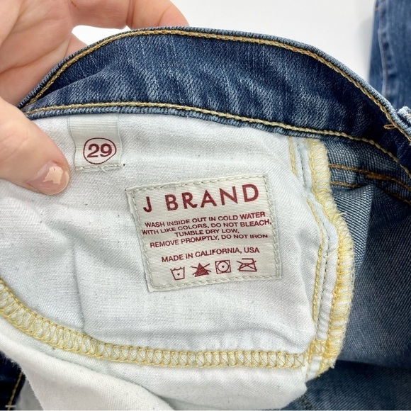 J‎ BRAND Boot Classic Wash Blue Jeans Style#8502U324 Cut#2931 Size 29 - Picture 11 of 11
